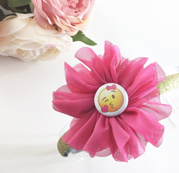 Emoji Headbands and Clips- Lyla Flowers