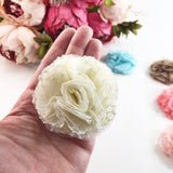 Lace flower headband or clips