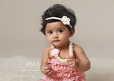 Ava- Ivory Petite Headband