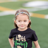 Football Headbands- Football Lace Braided Headbands-Pick Your Favorite Team