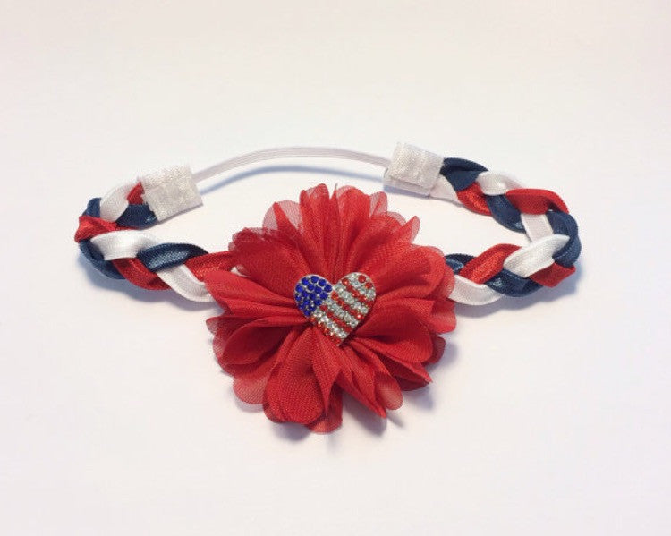 Luciana- 4th of July headband