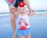 Rosanna-Red, White, and Blue Headband
