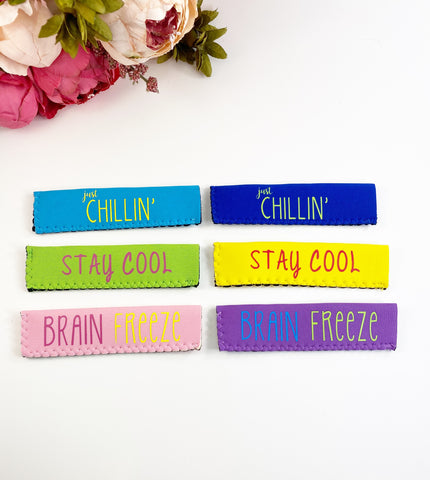 Summer Popsicle or Yogurt Koozies