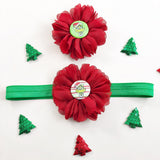 Grinch headband or clip