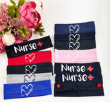 Nurse or Medical Worker headbands- PLEASE LEAVE NOTE AS TO WHICH DESIGN