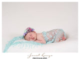 Francesca - Lavender and mint Headband