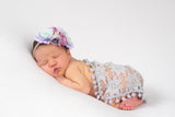 Francesca - Lavender and mint Headband