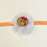 Turkey headband with feltie