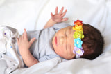 Annabelle- Rainbow Floral Crown Headband