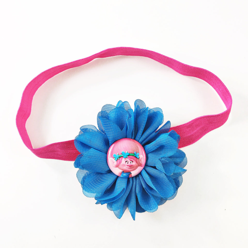 Troll headband or clip (Poppy)!