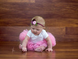 Donna- Cranberry, Mauve, Pink Felt Headband