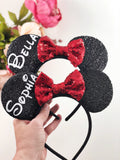 Personalized Minnie Mouse Ear Headbands
