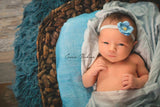 Ava- Blue Petite Headband