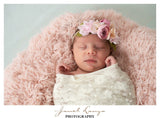 Francesca - Pink flower Headband