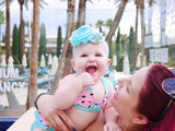 Rosanna- Aqua Headband