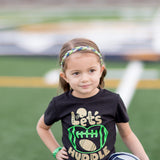 Football Headbands- Football Lace Braided Headbands-Pick Your Favorite Team