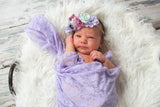 Francesca - Lavender and mint Headband