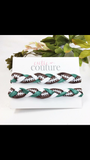 Football Headbands- Football Lace Braided Headbands-Pick Your Favorite Team