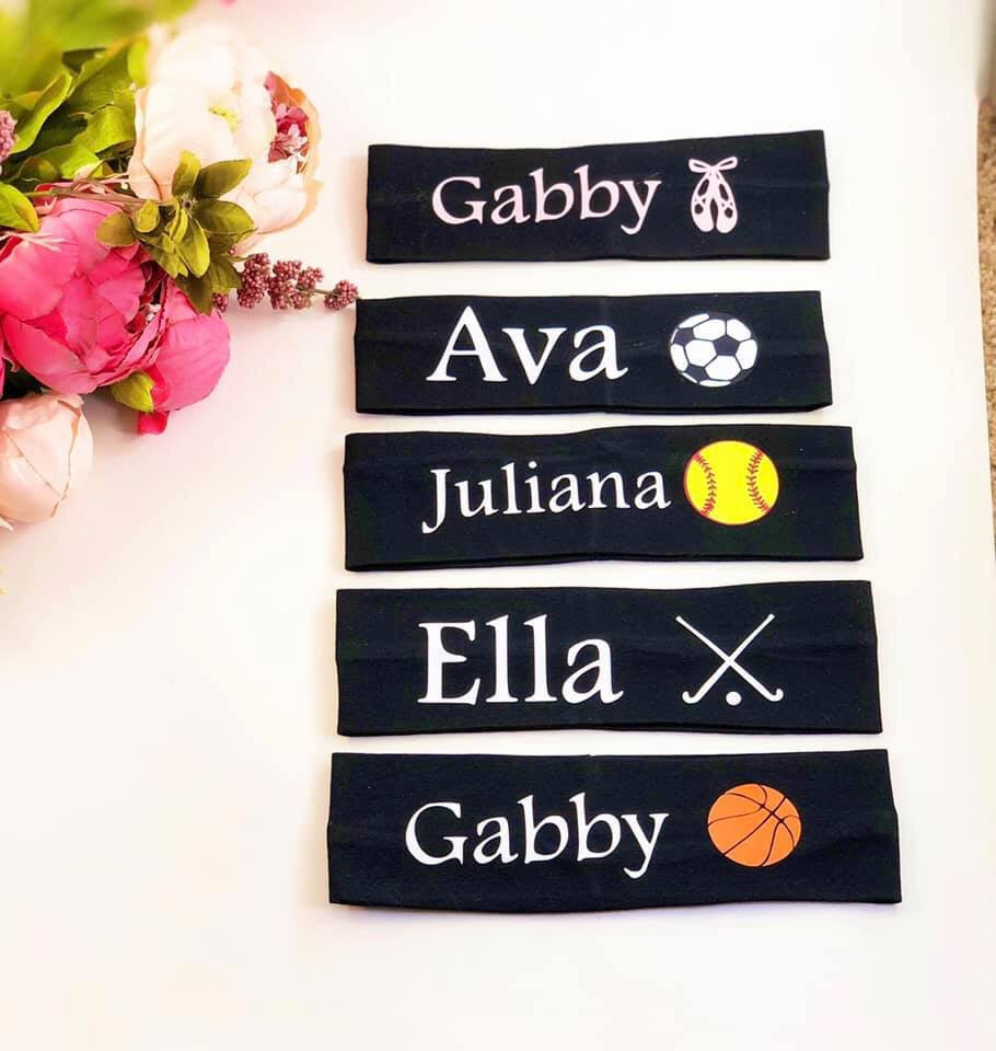 Personalized Sport Headbands