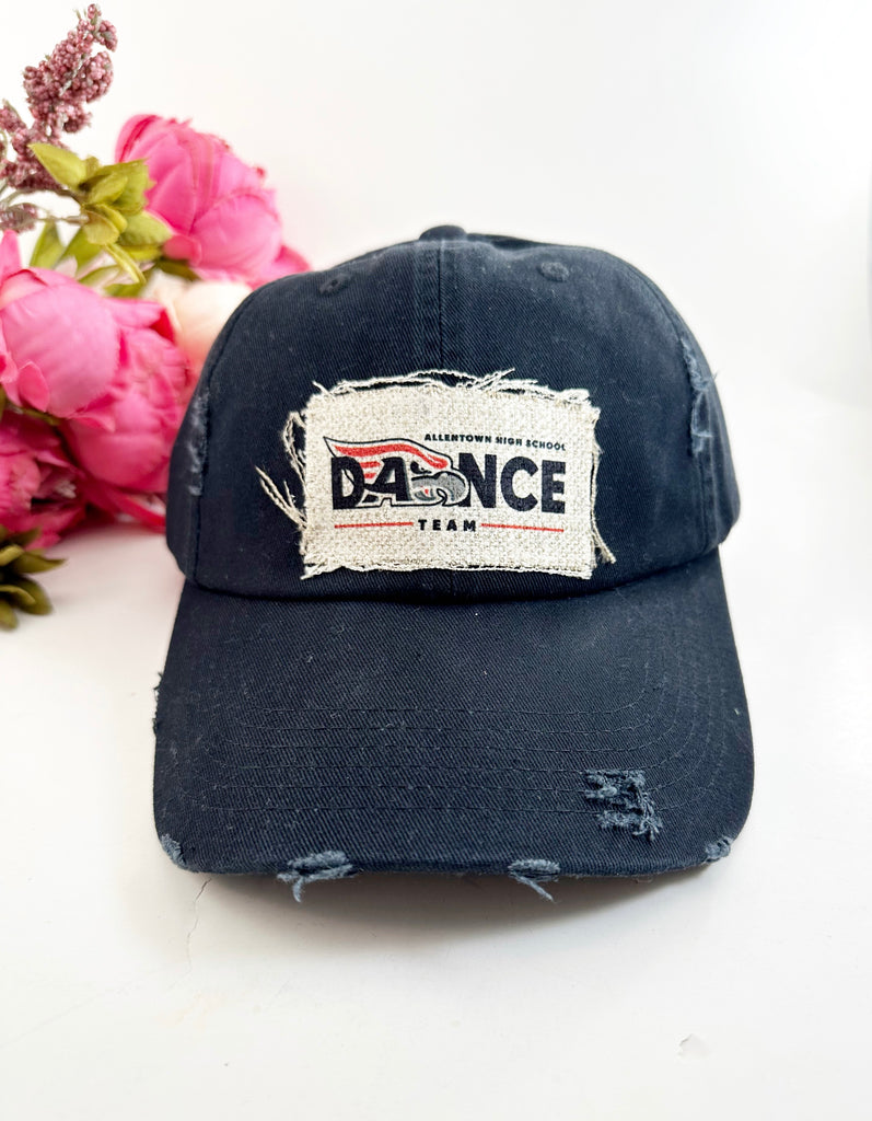 BLACK AHSDT HAT WITH PATCH