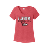 ALLENTOWN CHEER WOMEN'S VNECK TEE