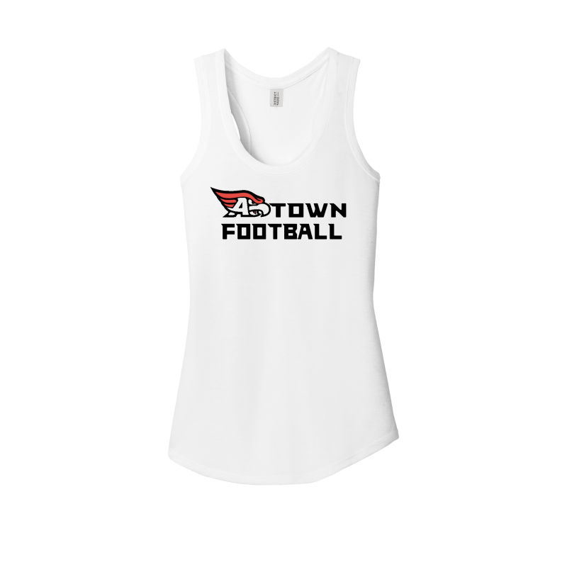 ATOWN FOOTBALL WOMEN'S RACERBACK TANK
