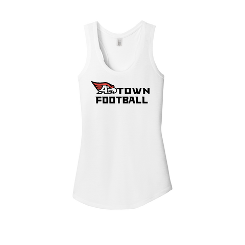 ATOWN FOOTBALL WOMEN'S RACERBACK TANK