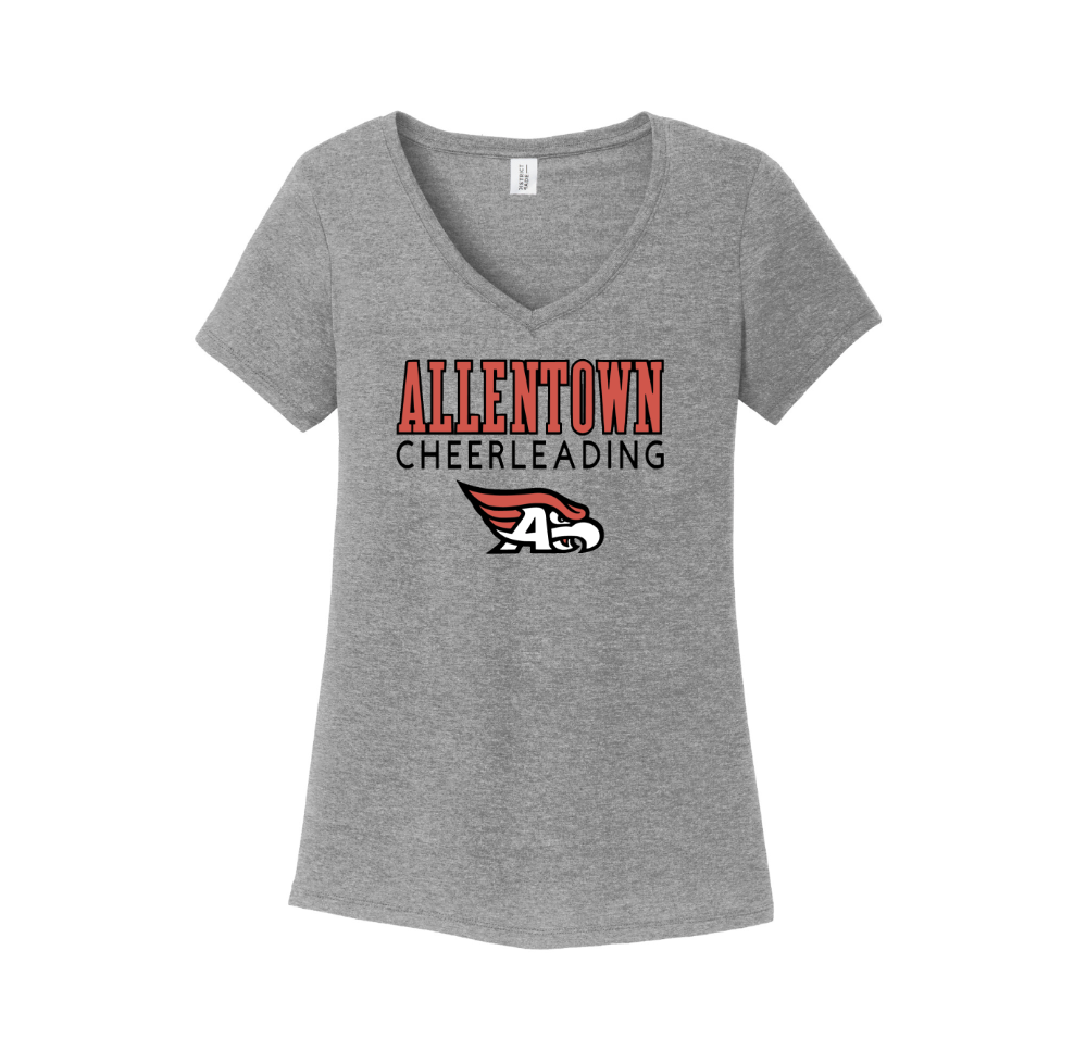 ALLENTOWN CHEER WOMEN'S VNECK TEE