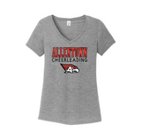 ALLENTOWN CHEER WOMEN'S VNECK TEE
