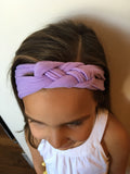 Karen- Lavender Knotted Nylon Headband
