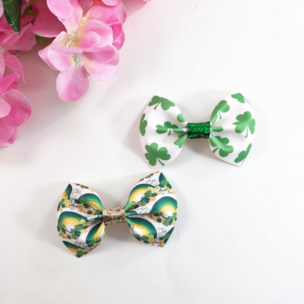 St Patrick’s Day Bows
