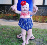 Rosanna-Red, White, and Blue Headband