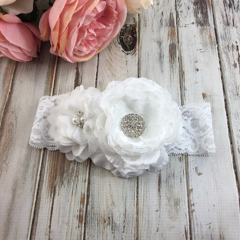 Rosanna- white headband