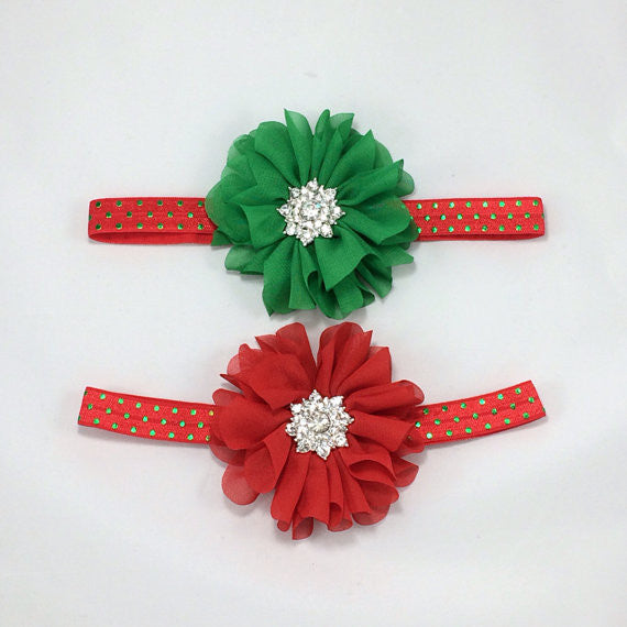 Lyla- red or green with star bling
