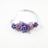 Valentina- Purple and Lavender headband