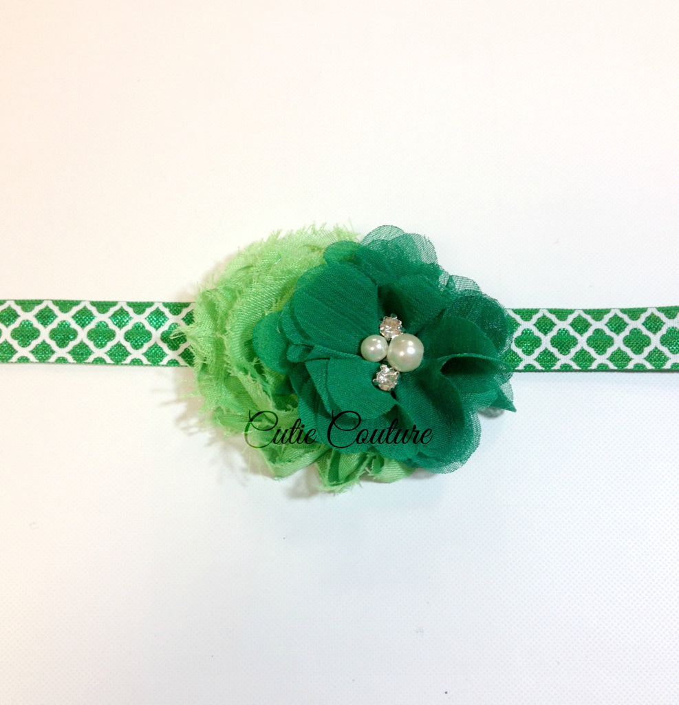 Camilla- Green Headband