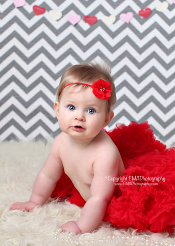 Cammie- Red Headband or Clip
