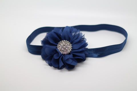 Luciana- Navy Headband