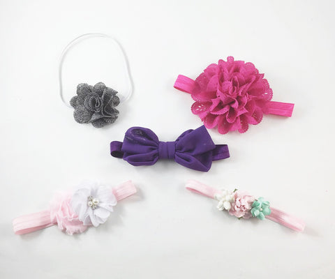 Baby Shower Headband Gift Set