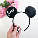 Personalized Minnie Mouse Ear Headbands